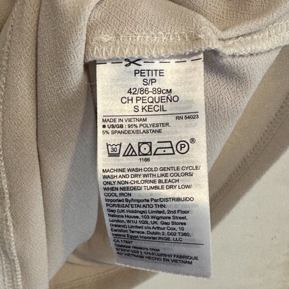 🩶 Banana Republic Faux Wrap Blouse | Size S | Like New - Picture 6 of 6